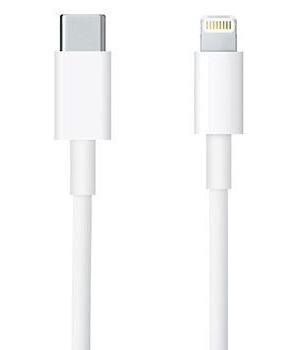 MX0K2ZM/A USB-C / Lightning, 1m 96W bílý kabel pro Apple