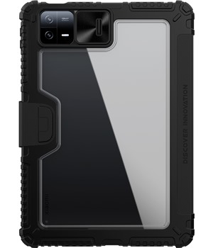 Nillkin Bumper Pro flipov pouzdro s krytkou fotoapartu pro Xiaomi Pad 6 / 6 Pro ern