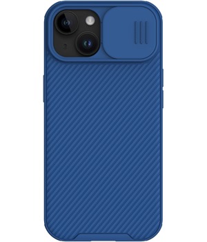 Nillkin CamShield Pro zadn kryt s krytkou kamery pro Apple iPhone 15 Plus modr