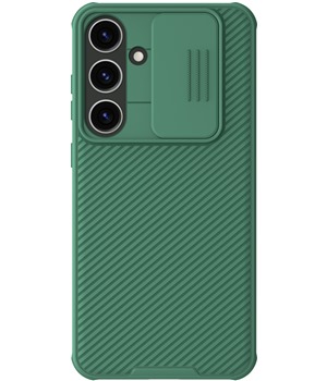 Nillkin CamShield Pro zadn kryt s krytkou kamery pro Samsung Galaxy S24+ zelen