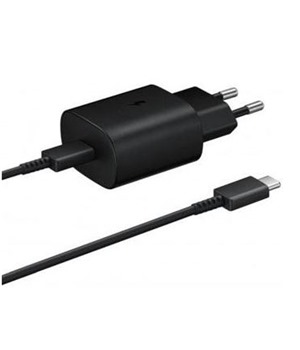 Samsung 25W nabjeka s kabelem EP-DA905BBE USB-C ern,bulk (EP-TA800EBE)
