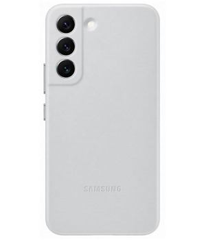 Samsung kožený zadní kryt pro Galaxy S22+ šedý (EF-VS906LJEGWW)