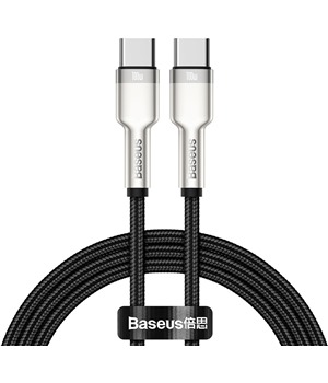 Baseus Cafule Series USB-C / USB-C 100W 1m opleten ern kabel