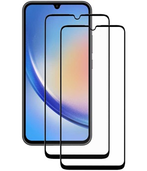 CELLFISH DUO 5D tvrzen sklo pro Samsung Galaxy A34 5G Full-Frame ern 2ks