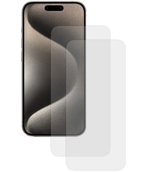 CELLFISH DUO 2,5D tvrzen sklo pro Apple iPhone 15 Pro ir 2ks