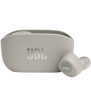 JBL Vibe 100TWS bezdrátová sluchátka do uší šedá