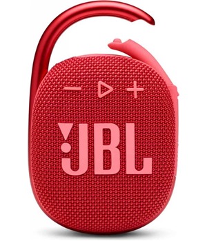 JBL Clip 4 bezdrátový voděodolný reproduktor červený ZDARMA Webkamera  ,SLEVA na FIXED 20W nabíječka s PD