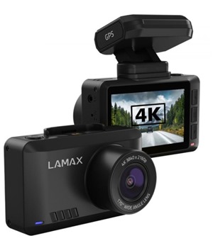 LAMAX T10 4K GPS s hlenm radar kamera do auta ern