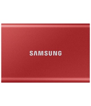 Samsung T7 extern SSD disk 500GB erven (MU-PC500R / WW	)