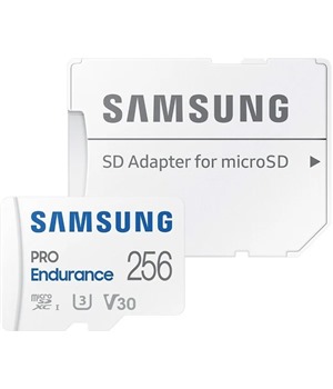 Samsung PRO Endurance microSDXC 256GB + SD adaptr