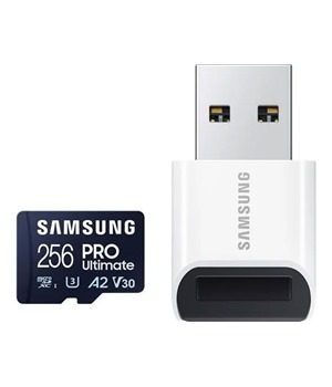 Samsung PRO Ultimate microSDXC 256GB + USB adaptr