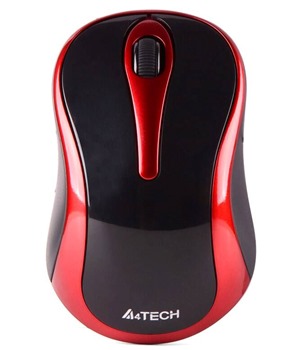 A4tech G3-280N bezdrátová myš černo-červená