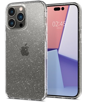 Spigen Liquid Crystal Glitter zadn kryt pro Apple iPhone 14 Pro Max ir