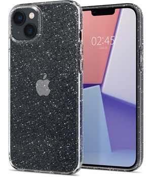 Spigen Liquid Crystal Glitter zadn kryt pro Apple iPhone 14 ir