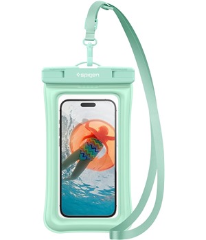 Spigen Aqua Shield A610 vododoln plovouc pouzdro na mobil s IPX8 zelen