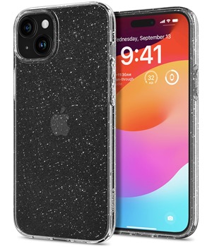 Spigen Liquid Crystal Glitter zadn kryt pro Apple iPhone 15 ir