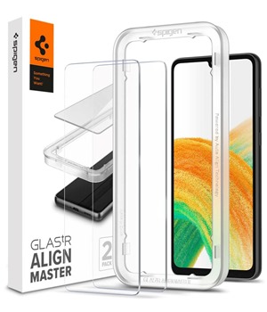 Spigen Glas.tR AlignMaster tvrzen sklo pro Samsung Galaxy A33 5G ir 2ks