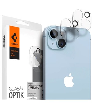 Spigen tR Optik tvrzen sklo pro Apple iPhone 14 / Plus ir 2ks