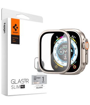 Spigen Glass.tR Slim Pro tvrzen sklo pro Apple Watch Ultra 49mm bov
