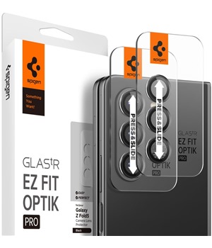 Spigen Glass.tR EZ Fit Optik Pro tvrzen sklo na oky fotoapartu pro Samsung Galaxy Z Fold5 2ks ern