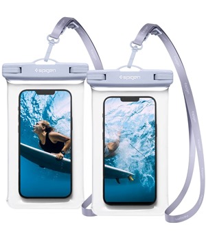 Spigen Aqua Shield A601 vododoln pouzdro na mobil s IPX8 modr 2ks