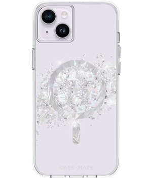 Case Mate Touch of Pearl odoln zadn kryt s podporou MagSafe pro Apple iPhone 14 Plus ir