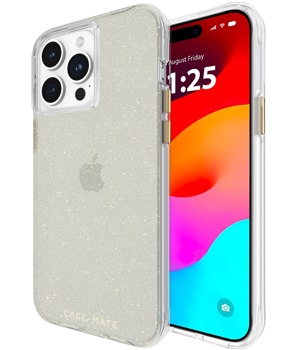 Case Mate Sheer Crystal odoln zadn kryt pro Apple iPhone 15 Pro Max zlat