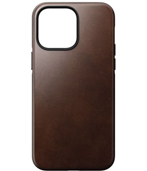 Nomad Modern Leather MagSafe zadn kryt pro Apple iPhone 14 Pro Max hnd