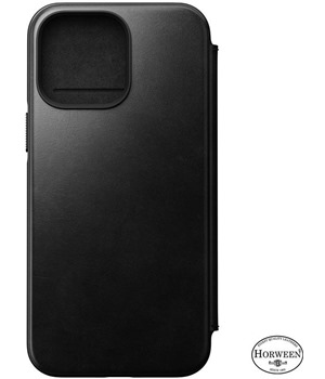 Nomad Leather MagSafe Folio flipov pouzdro pro Apple iPhone 14 Pro Max ern