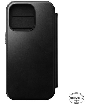 Nomad Leather MagSafe Folio flipov pouzdro pro Apple iPhone 14 Pro ern