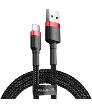 Baseus Cafule Series USB-A / USB-C 0,5m opleten ern / erven kabel