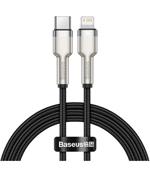 Baseus Cafule Series USB-C / Lightning 20W 1m opleten ern kabel