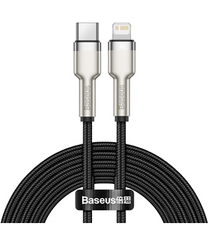 Baseus Cafule Series USB-C / Lightning 20W 2m opleten ern kabel