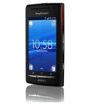 Sony Ericsson Xperia X8 Black Red