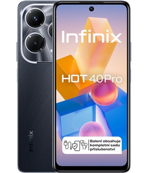 Infinix Hot 40 Pro 8GB / 256GB Dual SIM Starlit Black