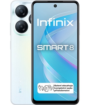 Infinix Smart 8 3GB / 64GB Dual SIM Galaxy White