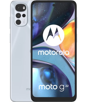 Motorola Moto G22 4GB/64GB Dual SIM Pearl White možnost přikoupení nabíječky se slevou 50% ,možnost přikoupení skla se slevou 10% ,možnost přikoupení pouzdra se slevou 10%