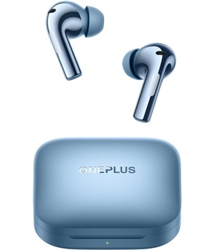 OnePlus Buds 3 bezdrtov sluchtka s aktivnm potlaenm hluku modr