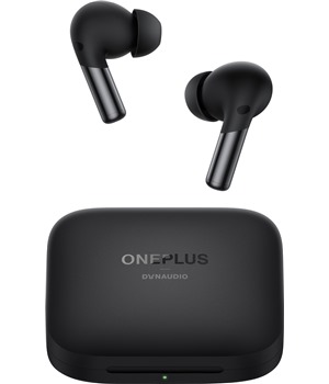 OnePlus Buds Pro 2 bezdrátová sluchátka s aktivním potlačením hluku a Qi nabíjením černá LDNIO SC10610 prodlužovací kabel 2m 10x zásuvka, 5x USB-A, 1x USB-C bílý