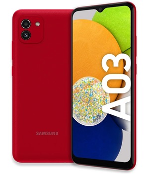 Samsung Galaxy A03 4GB / 64GB Dual SIM Red (SM-A035GZRGEUE)