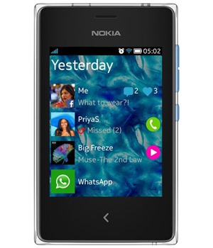 Nokia Asha 503 Cyan