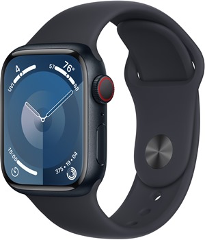 Apple Watch Series9 Cellular 41mm Midnight S / M