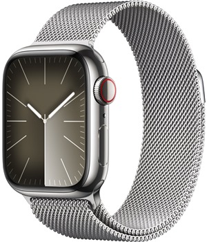 Apple Watch Series9 Cellular 41mm Steel / Silver Loop
