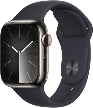 Apple Watch Series9 Cellular 41mm Graphite / Midnight S / M