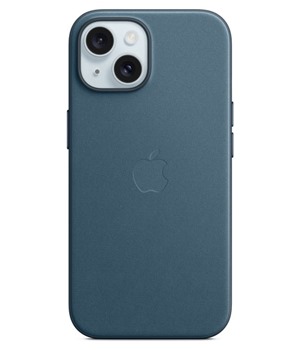 Apple tkaninov zadn kryt s podporou MagSafe pro Apple iPhone 15 modr