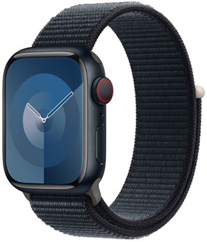 Apple Sport Loop provlkac sportovn emnek pro Apple Watch 38 / 40 / 41mm temn inkoustov