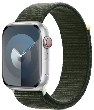 Apple Sport Loop provlkac sportovn emnek pro Apple Watch 42 / 44 / 45 / 49mm cypiov zelen