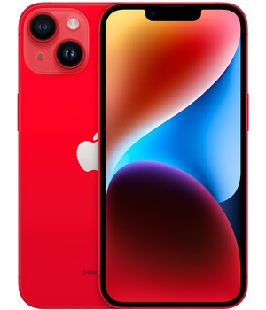 Apple iPhone 14 6GB/128GB (PRODUCT)RED ZDRAMA ochranné sklo 4smarts ,možnost přikoupení nab se slevou 20%