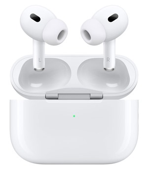 Apple AirPods Pro 2023 bezdrátová sluchátka s aktivním potlačením hluku bílá (USB-C)