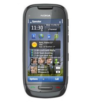 Nokia C7-00 Charcoal Black